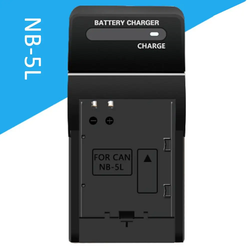 

Mini Safety Protection Digital Camera Battery Fast Wall Charger for Canon NB-5L