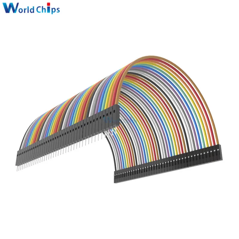 

40PCS Dupont 10CM Male To Female Jumper Wire Ribbon Cable for Arduino