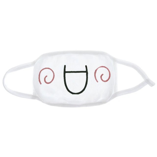 Удобная хлопковая Пылезащитная маска для рта и лица, аниме, мультяшный медведь, для женщин и мужчин, для лица, для дня рождения, для свадебной вечеринки, маски - Цвет: Кофе