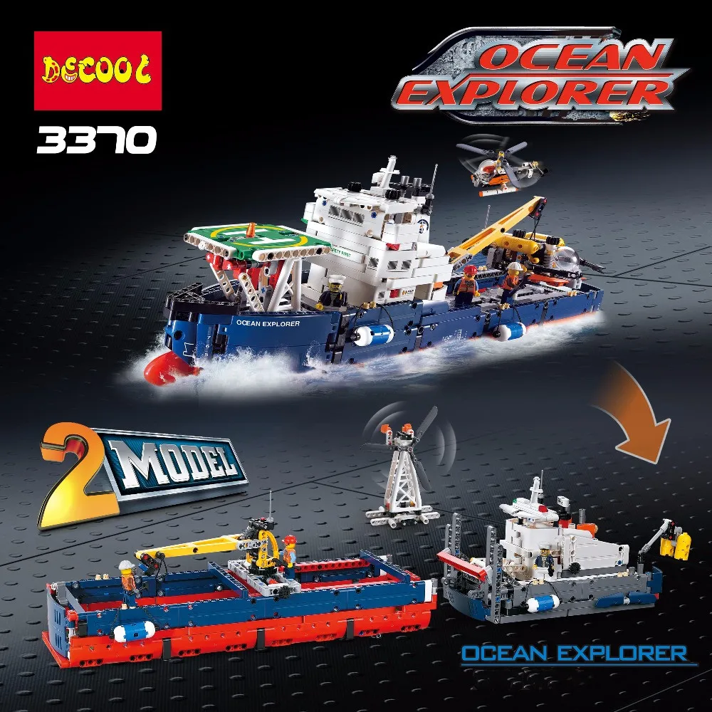 

Decool Building Blocks Compatible with Lego DG3370 1342P Models Building Kits Blocks Toys Hobby Hobbies For Chlidren