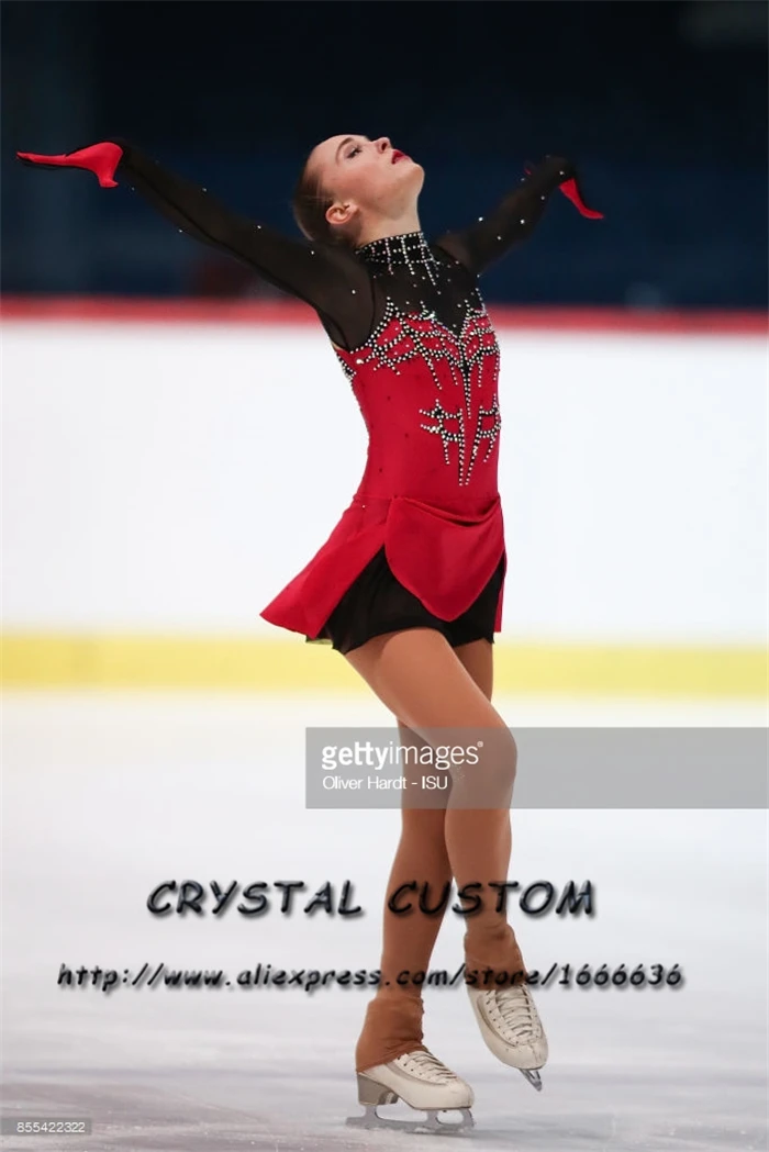 

Crystal Custom Ice Skating Dress Adult New Brand Figure Skating Dresses For Competition DR4731