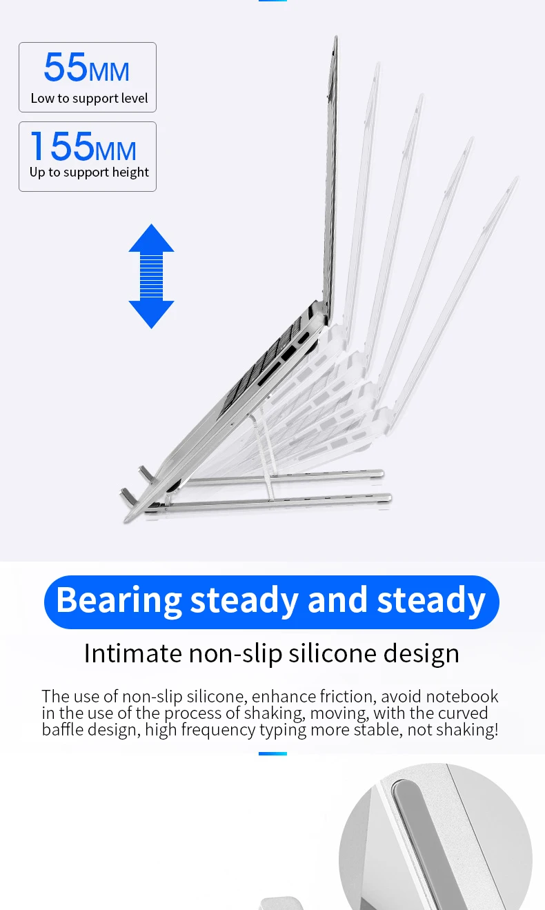 Складной портативный ноутбук стенд Угол обзора/высота регулируемая качество macbook Ноутбук Алюминиевый сплав кронштейн ноутбук охлаждающая подставка