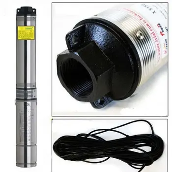 

Deep Well Pump 0.5hp Submersible Pump 4'' Deep Well 220v with Control Box & 33ft Cable