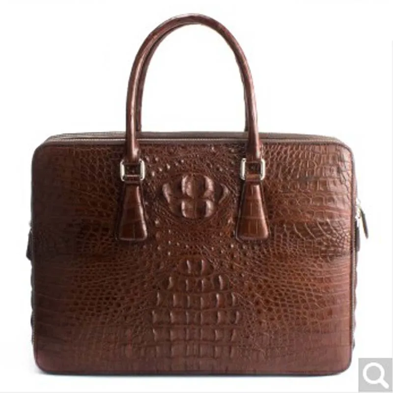 Nierkadeng из крокодиловой кожи мужской деловой портфель большая емкость мужчины сумки мужчины пакет сумка для ноутбука