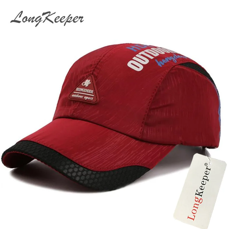 Longkeeper Primavera Verano SnapBack gorras para hombres mujeres cartas Sol sombreros ocasionales secado rápido beisbol chapeu gu-17 Longkeeper Primavera Verano SnapBack gorras para hombres mujeres cartas Sol sombreros ocasionales secado rápido beisbol chapeu gu-17
