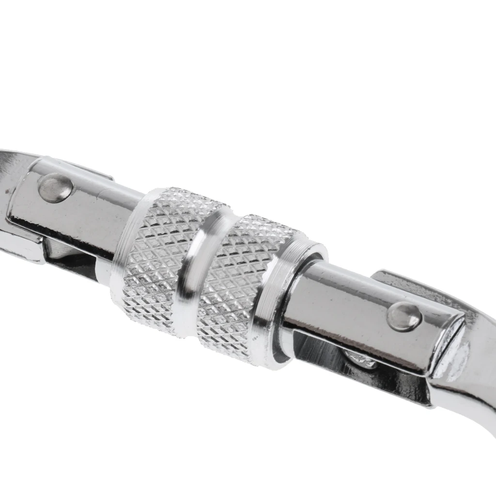 Rock Climbing Ascender for Right Hand Blue with Auto Lock Carabiner