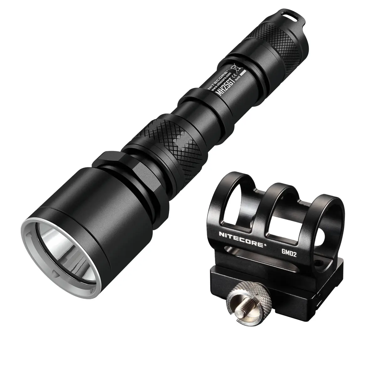 US $115.20 2021 NITECORE 1000lumens CREE XPLH LED MH25GT HUNTING KIT Gear Hunting Law Enforcement Military Search Lantern Flashlight Set