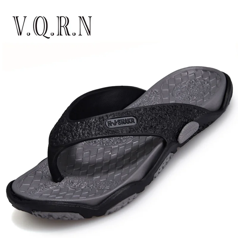 

VQRN Men's Sandals Casual Summer Slippers Shoes Men Slip-on Beach Sandals Flip Flops For Men Sandalias Mujer
