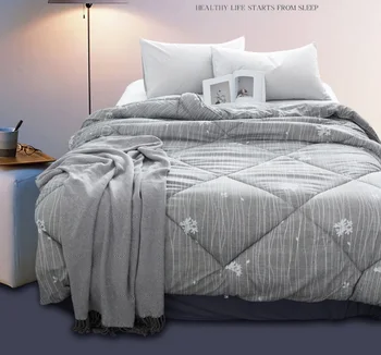 

2020 New Bedding Floral Summer Quilt Blankets Striped Comforter Bed Cover Quilting Home Textiles Suitable for Adults Kids YMSQ24