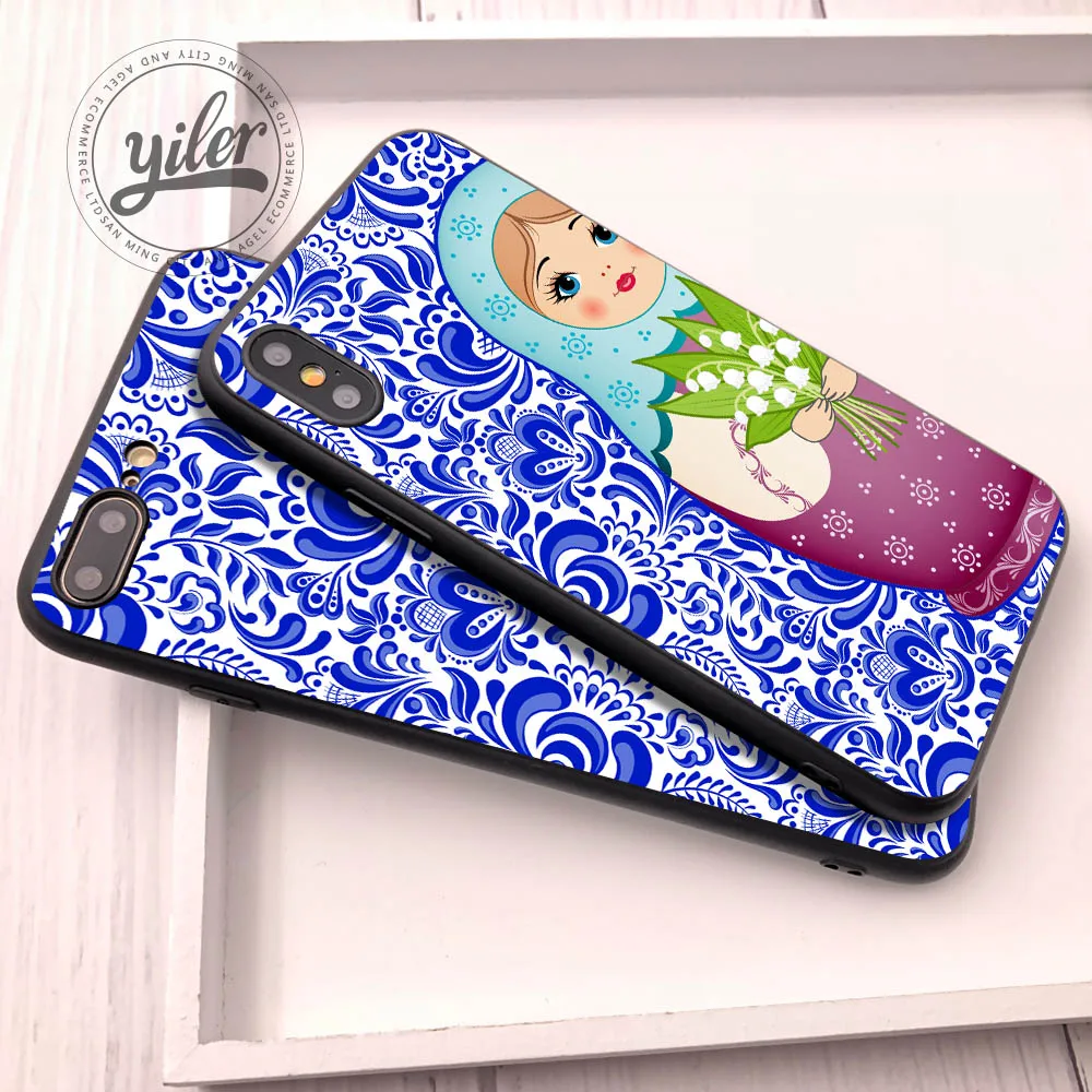 iphone 8 plus phone case Coque Cute matryoshka For iPhone XS 12 mini 11 Pro Max  Case For iPhone 7 8 Plus 5 5S 6 6S 7 8 Plus XS X XR SE 2020 Cases Cover iphone 8 case
