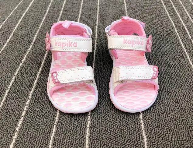 Wallvell экспорт в Россию для девочек сандалии детские сандалии, пляжная обувь, женская мягкая обувь для малышей подошва обувь на воздушной подушке