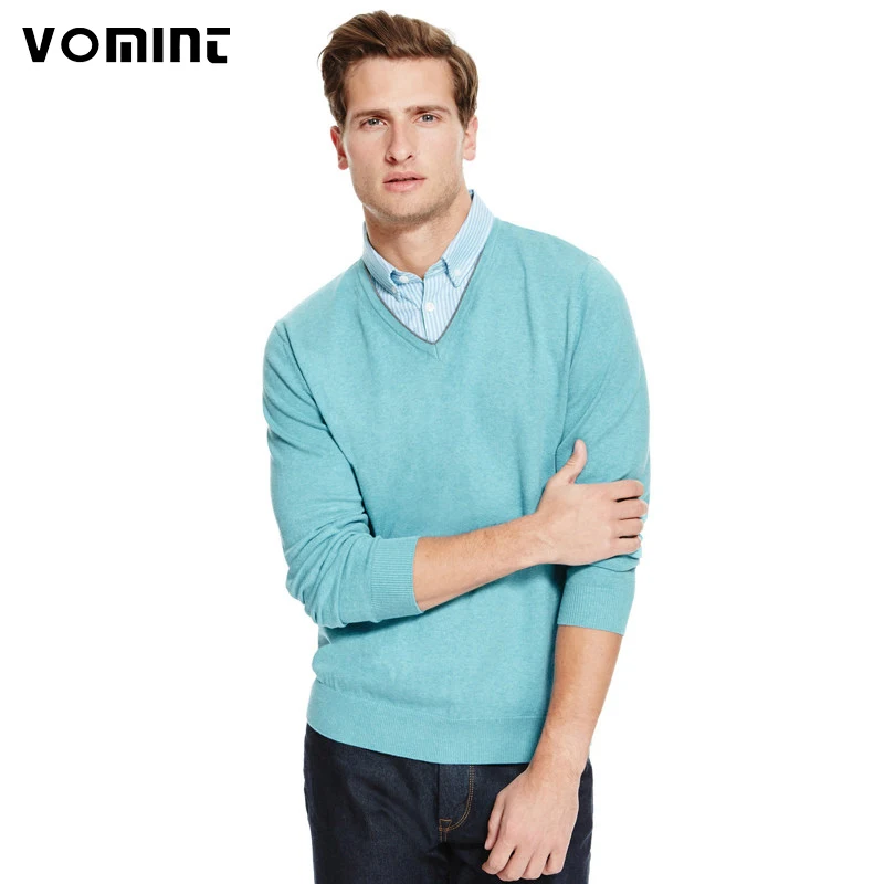 Men's Shirt collar Sweaters Knitted Fashion Style Sweater Pullover Plus