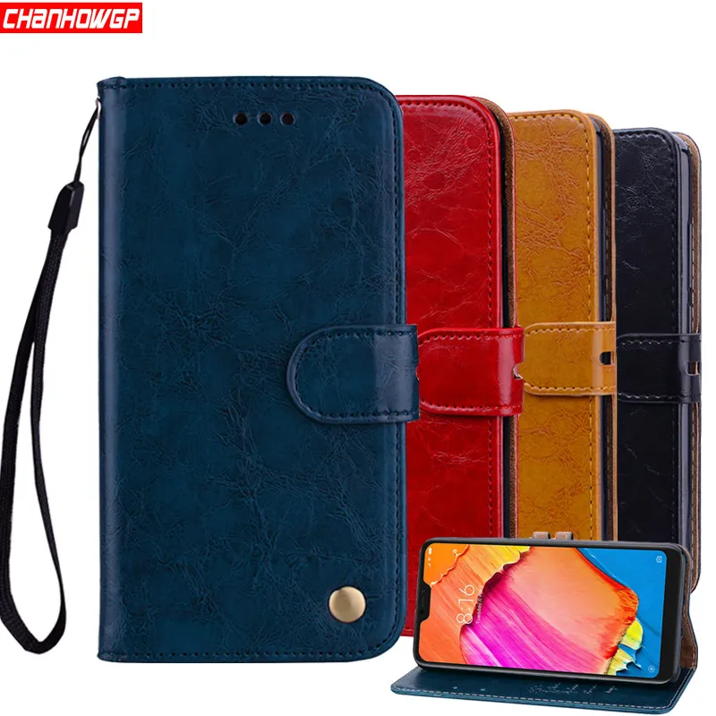 

Vintage Leather Wallet Case For Xiaomi Redmi 6 6A Global Flip Case For Xiaomi Redmi Note 6 Pro 6pro Cover Coque Stand Cases Capa