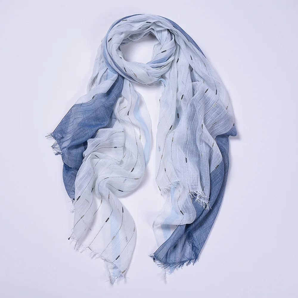

2018 extra large 90*200CM patched color purl female scarf functional spring and summer shawl