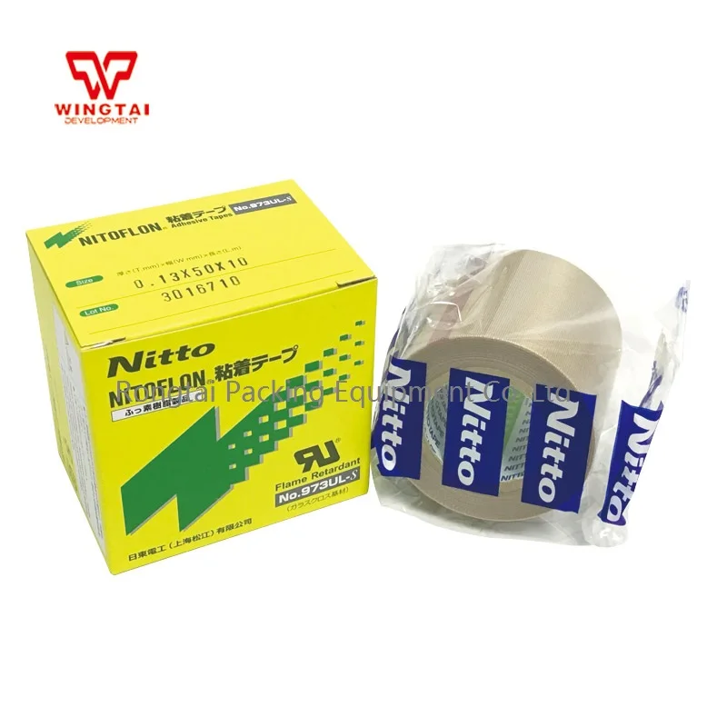 10 pcs Fita Adesiva Nitto Denko Nitoflon 973ul-s T0.13mm * W50mm * L10m