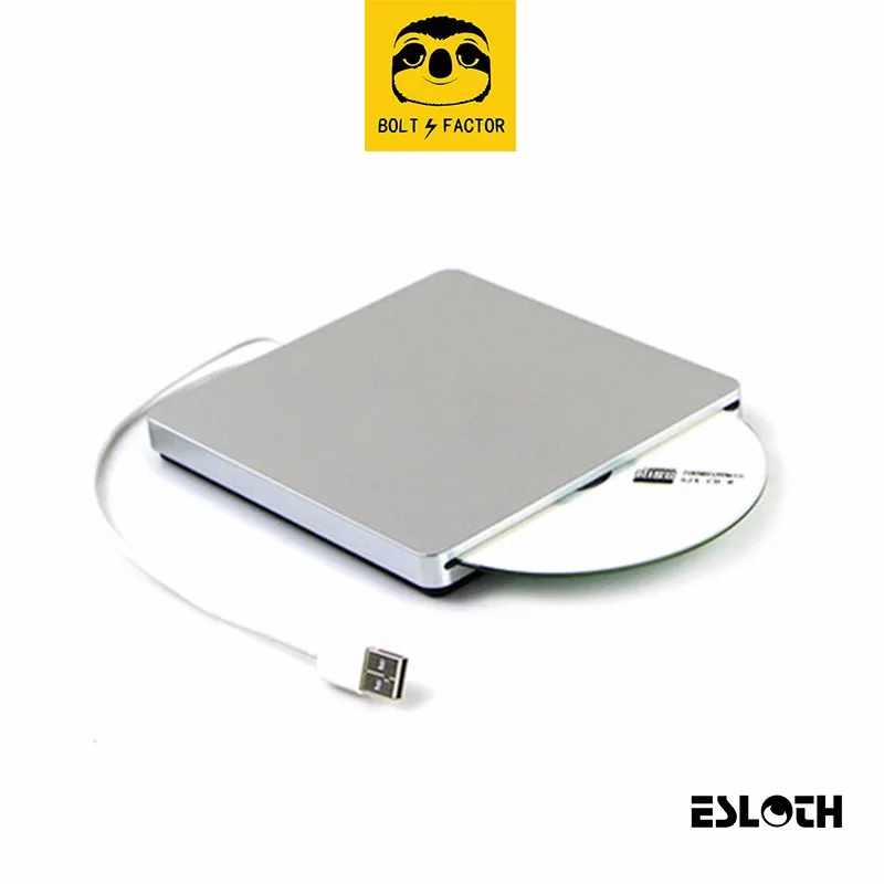 R7 Чехлы для оптических дисководов Портативный USB2.0 гаджеты DVD-ROM CD SATA внешний тонкий для MacBook Air портативных ПК не поддерживает DVD сжигание