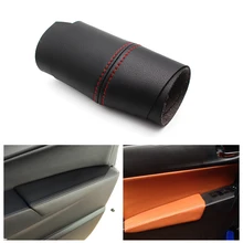 4 pcs In Microfibra Interni In Pelle Pannelli Porta Guardie/Porta Bracciolo Coperture di Protezione Trim Per Toyota Corolla 2014 2015 2016 2017