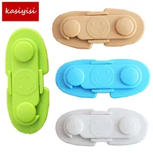 10 шт./лот, детский антиприжимной замок, блокировка для шкафа, блокировка для детей, пластиковый замок, блокировка с функцией анти-ловушки