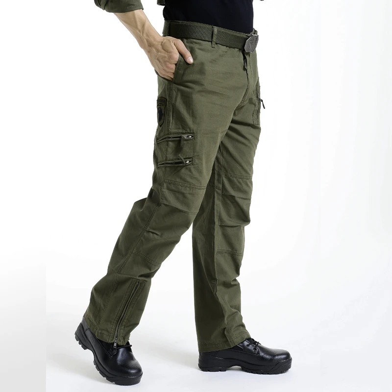 mens casual combat trousers