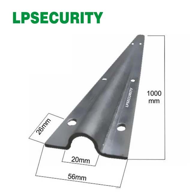 1000mm longueur rouleau piste/rail de porte pour portail coulissant