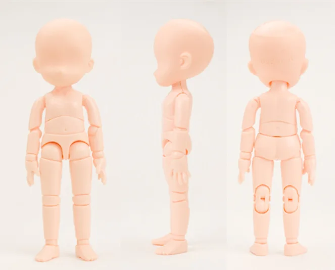 

13CM PVC Children Sketch Dolls Figma Q Version Flesh Mini Joint Juguetes Model Mobile Action Diagram