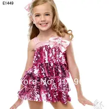 Горячая Распродажа ацетатного танго платье латино детская танцевальная одежда детская юбка-пачка для девочек