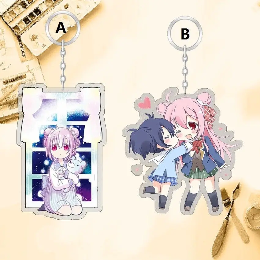 

Happy Sugar Life Kobe Shio Satou Matsuzaka Acrylic Keyring Keychain Strap 8cm