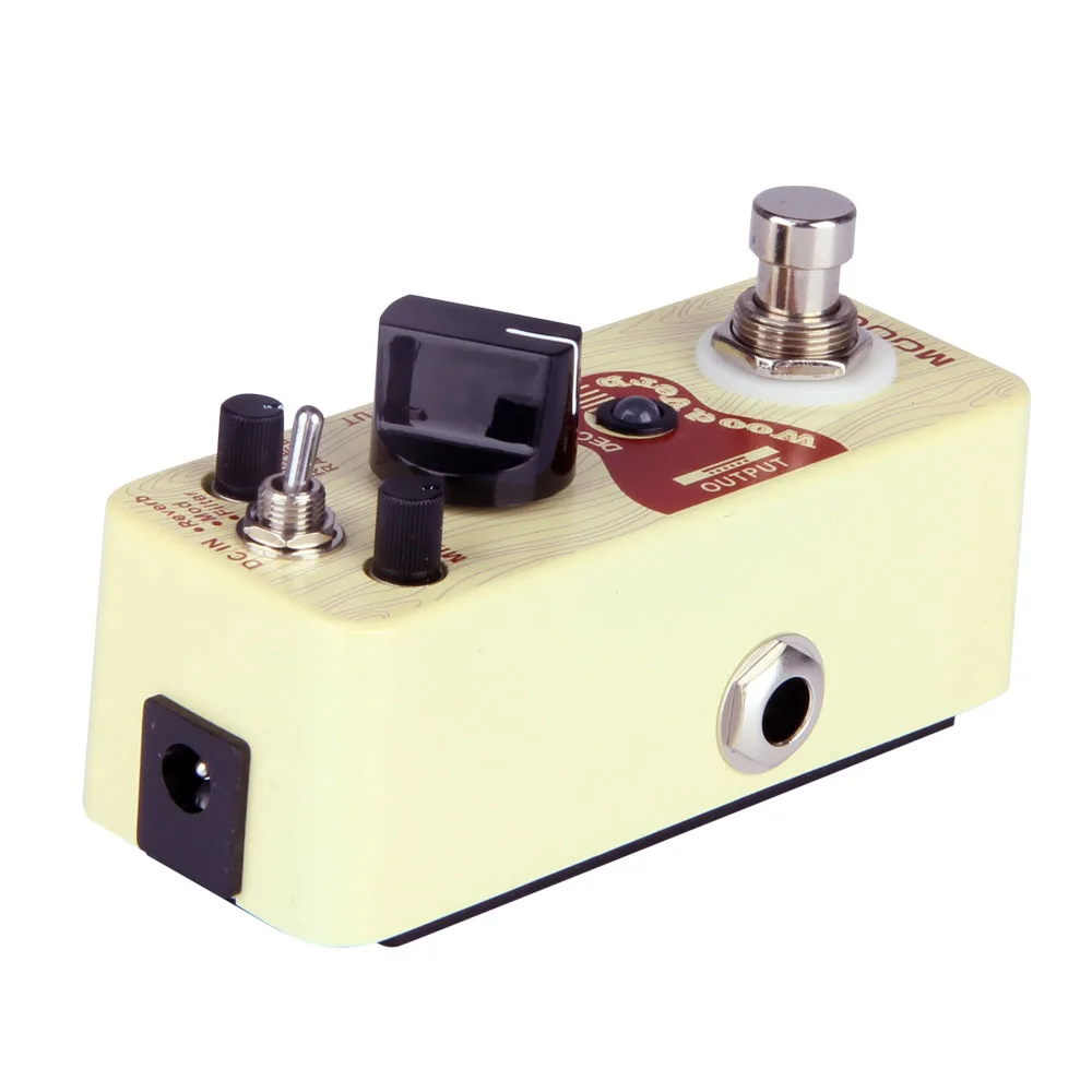 Mooer WoodVerb акустическая гитара педаль с эффектами реверберации полностью