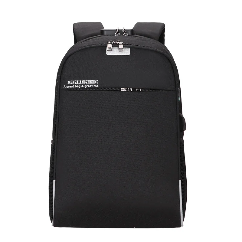 

Trend casual USB Charging Laptop Backpack 15.6 inch Anti Theft Women Men School Bags For Teenage Girls College Nylon Backpack