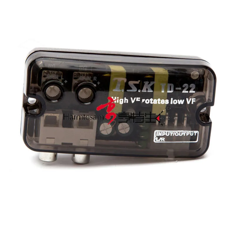 Car amplifier delayers high turn low