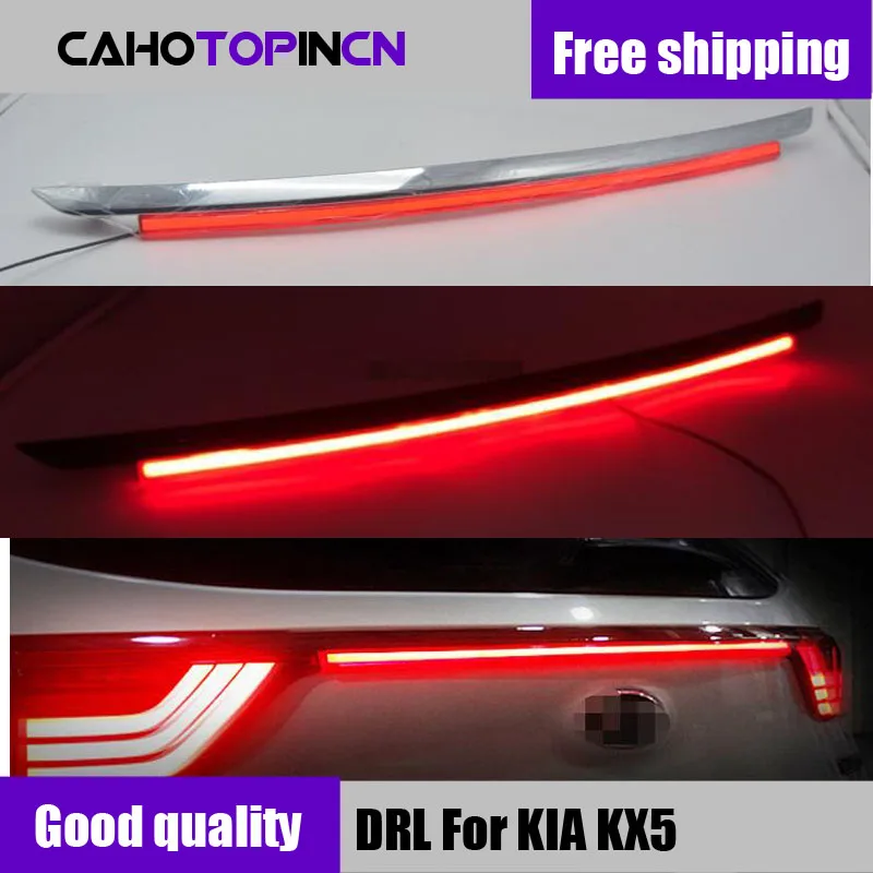 

Rear Bumper Tail Light For Kia KX5 / Sportage IV (QL) 2016 2017 Red LED Reflector Brake Lamp Warning Signal Driving Fog Lamp