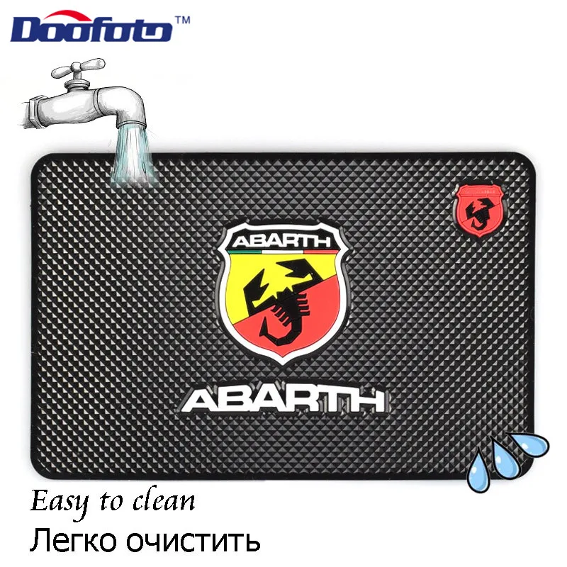 Doofoto Авто Декор ПВХ коврики для Fiat Punto Abarth 500 124 Stilo Ducato Palio значок эмблема ИНТЕРЬЕР АКСЕССУАР логотип стайлинга автомобилей