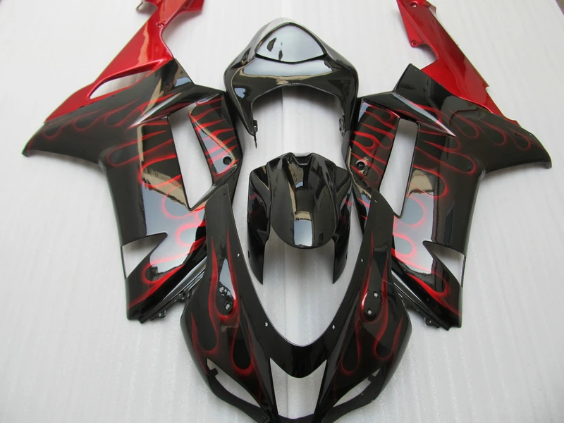 

Customize Fairing kits for Kawasaki ZX 6R 2007 2008 NINJA zx6r 07 08 ABS plastic motorcycle bodywork fairings kit