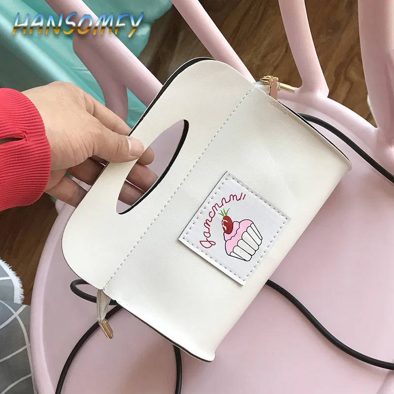 HANSOMFY/прямая продажа новинка 2019 модная женская сумка мессенджер милая Корейская