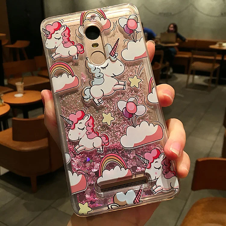 Мягкий чехол с жидкой водой для samsung Galaxy S5 S6 S7Edge S8 S9 S10 Lite Plus A40 A70 Whale Unicorn Minnie чехол для телефона s