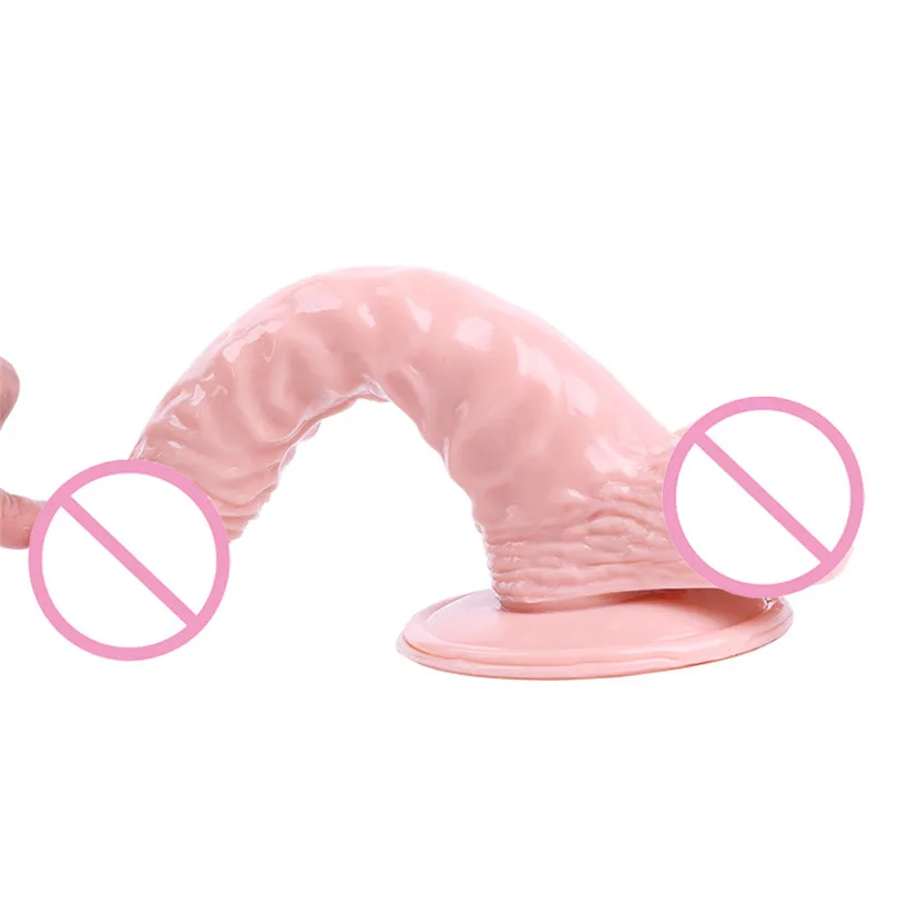 Large Dildos Bullet Suction Cup Simulation Female Hand-Free Masturbation Device With Simulated Penile Sucker Sex Toys  (1)