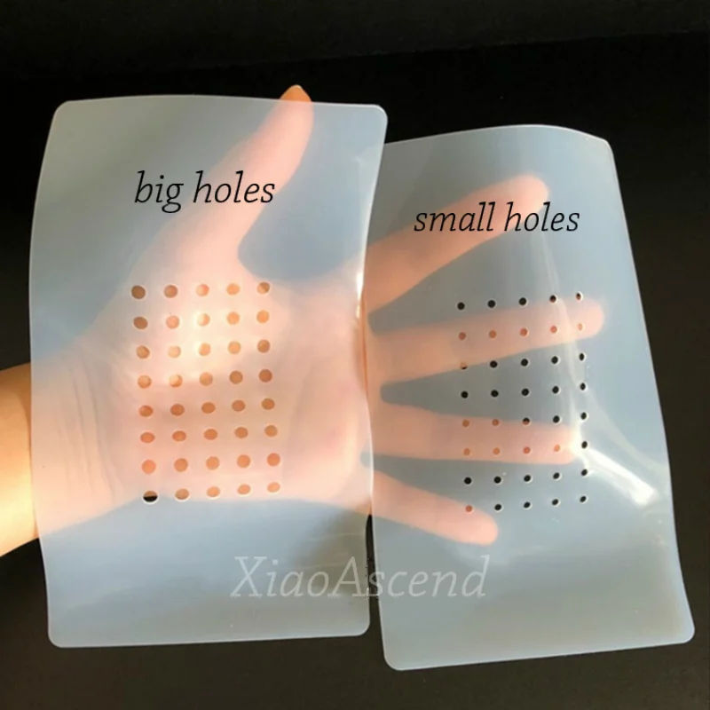 lcd separating anti heat silicone pad with holes