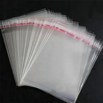 

100pcs/lot 22x22cm Wholesale Clear Self Seal Adhesive Cellophane Resealable Plastic Opp Bags 8.6"x8.6"
