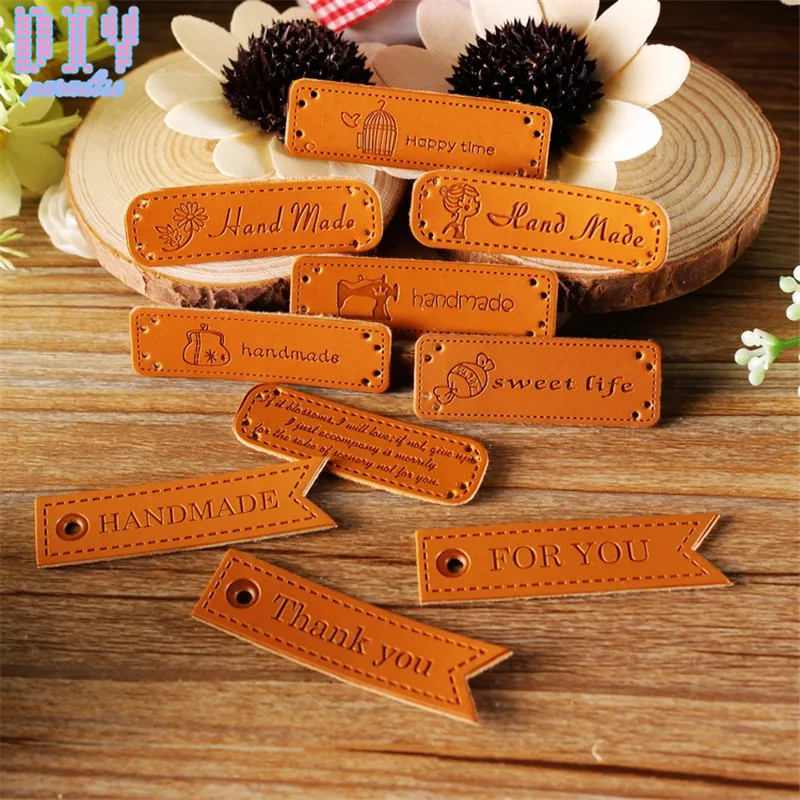 5cm-Handmade-font-b-Embossed-b-font-PU-f