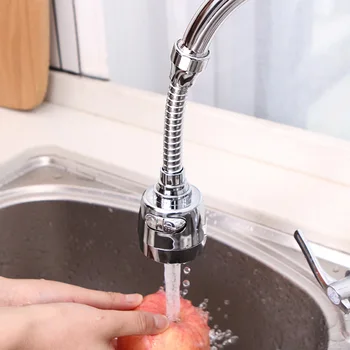 

1pc Household Water Faucet Filter Extender Rotating Anti-splash Water Tap Booster Shower TB Sale