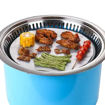 

500Pcs Round Oil Paper Baking Tray Biscuit Paper Baking Tray High Temperature Baking Barbecue Silicone Oil Paper Steamer Paper