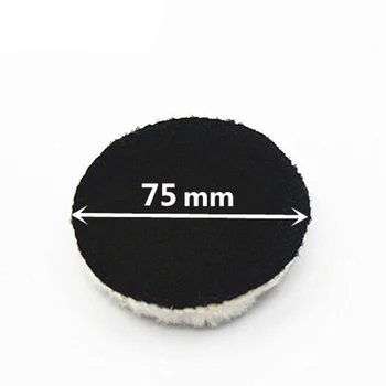 

10pcs 3inch Waxing Polisher Bonnet For Rotary Tool Polishing Pads White Buffing Auto Soft Durable Car 75mm Hot 2018