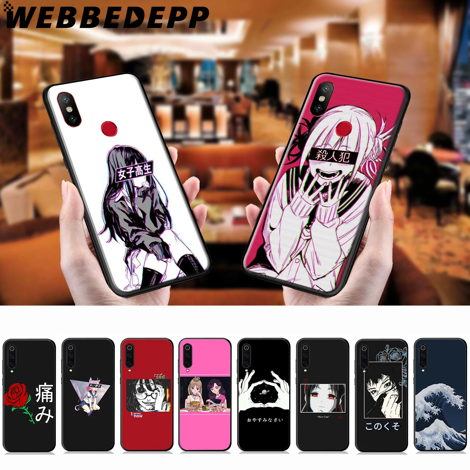 WEBBEDEPP Japanese Aesthetic Girl Soft Case for Xiaomi Mi 9T 9 8 SE 6 A1 A2 A3 Lite MiA1 MiA2 MiA3 F1 MAX 3 Mi8 CC9E CC9 |
