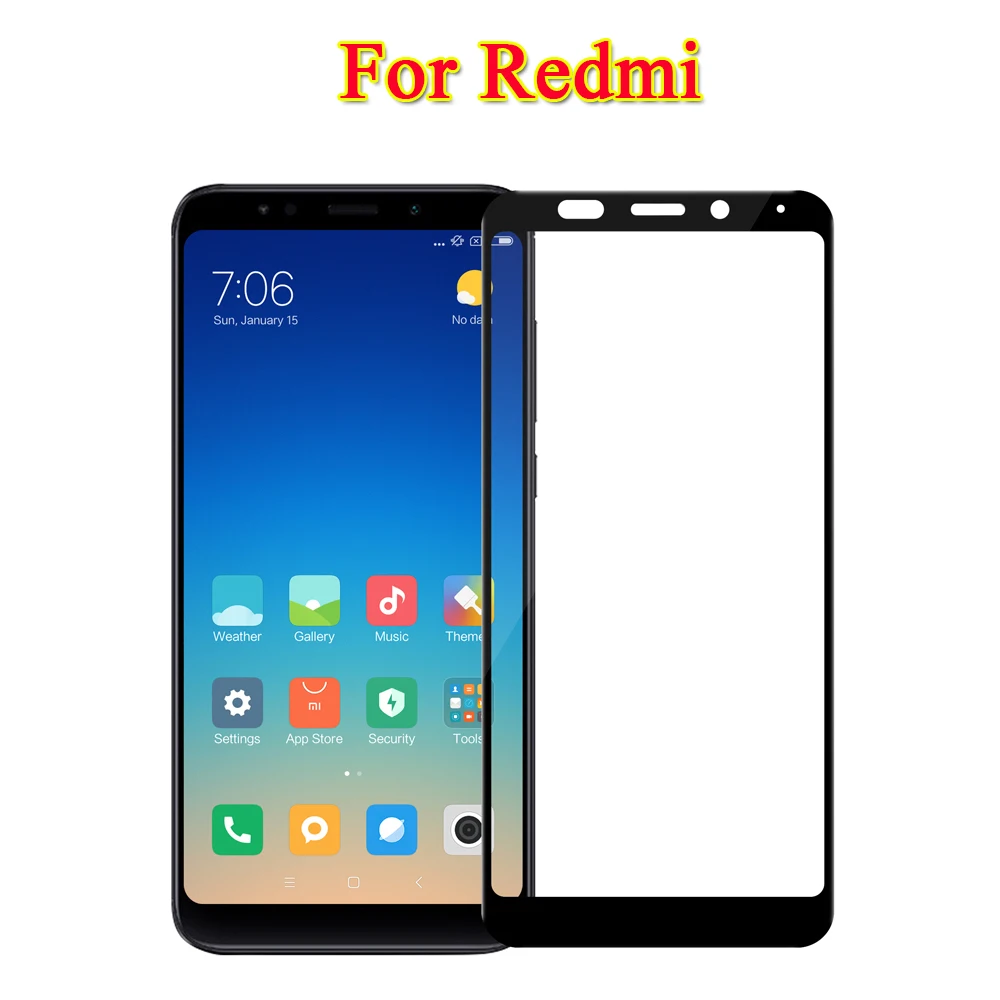 Защитное стекло для Xiaomi Redmi 5 Plus защита экрана закаленное xiaomi xiomi note pro 5A redmi5 пленка