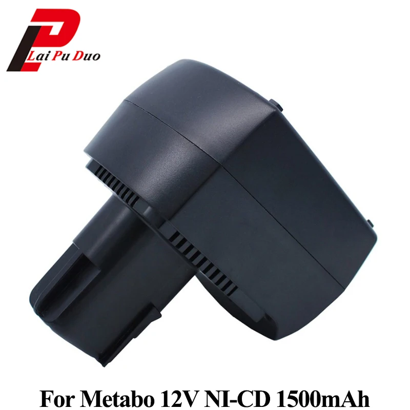 

12V 1.5Ah Ni-CD Replacement Power Tool Battery For METABO: 6.02151.50,BZ12SP,BSZ 12, SSP 12,BZ 12 SP, ULA9.6-18