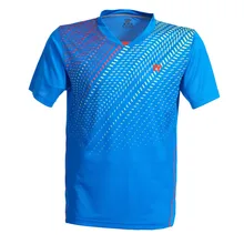 Спортивные Бадминтон футболка для мужчин и женщин, Настольный теннис футболка, теннис футболка, футболка для пинг-понга, верхние части одежды zumaba для женщин, топы, костюм