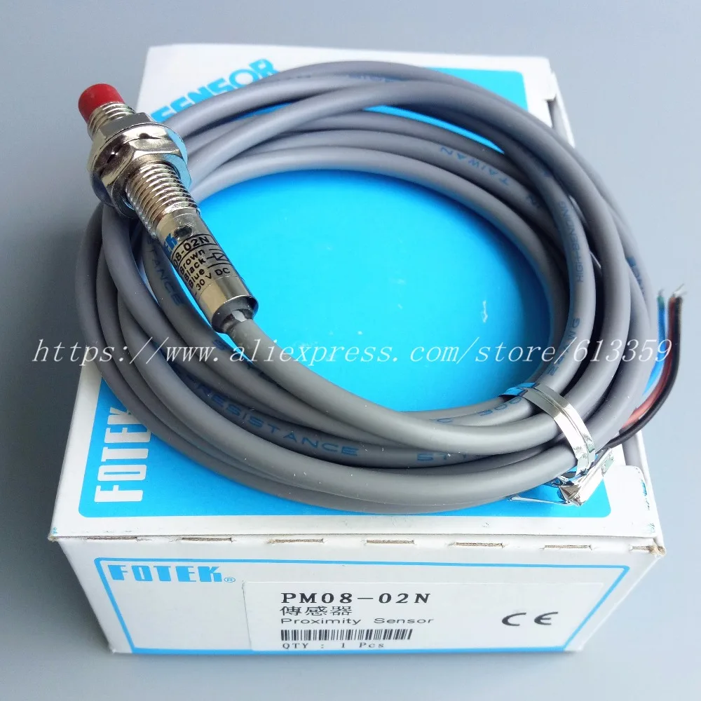 PM08-02N PM08-02P PM08-02NS PM08-02PS FOTEK новый высококачественный датчик приближения |