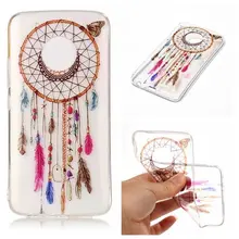 200 шт./лот Новинка прозрачный цветной чехол из мягкого ТПУ с рисунком для Motorola Moto G5/Moto G5 плюс