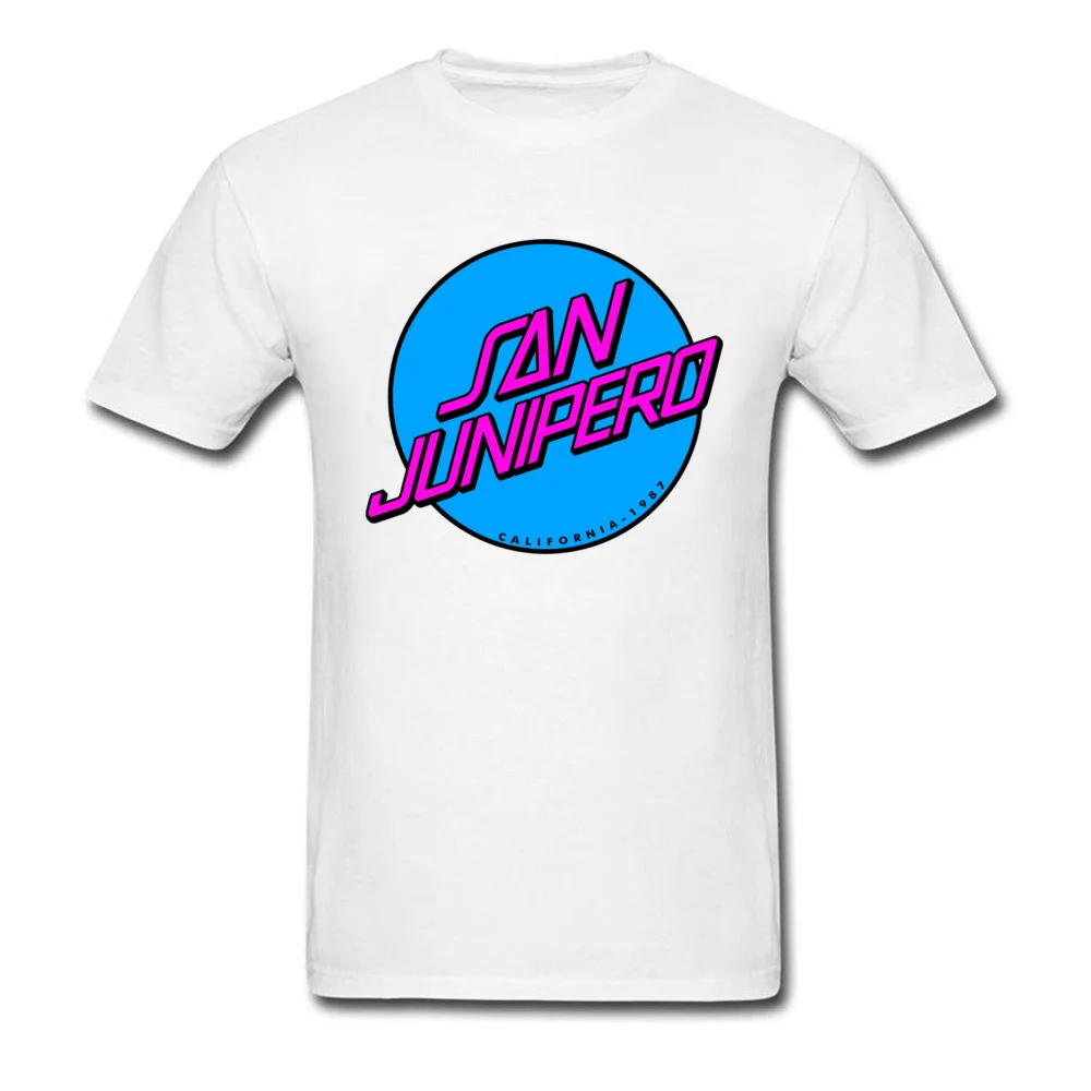 Tops Shirt beach town 1987 11442 ostern Day Special Printed Short Sleeve Pure Cotton Crew Neck Men T Shirts Printed Tee Shirts beach town 1987 11442 white