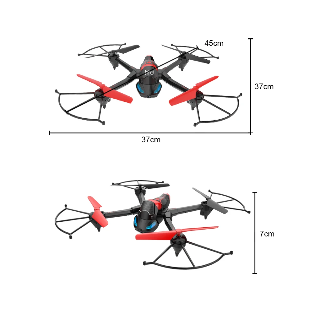 quadcopter zangão rc tanque de salto stunter rc stunter